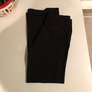 Pants - Black and White Stripe Trousers Pants - Black and White Stripe Trousers